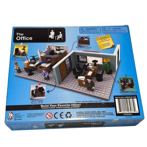 The Office Dunder Mifflin Scranton Branch Construction Building Block Set New - Picture 2 of 12